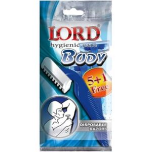lord set of 51 disposable razors single blade for body shaving 22.3